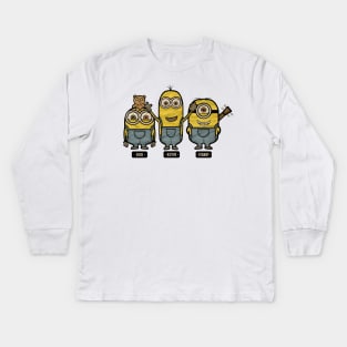 Minions TOGETHER Kids Long Sleeve T-Shirt